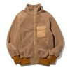 Men Battenwear Heavy Outerwear | Warm-Up Fleece Cappuccino