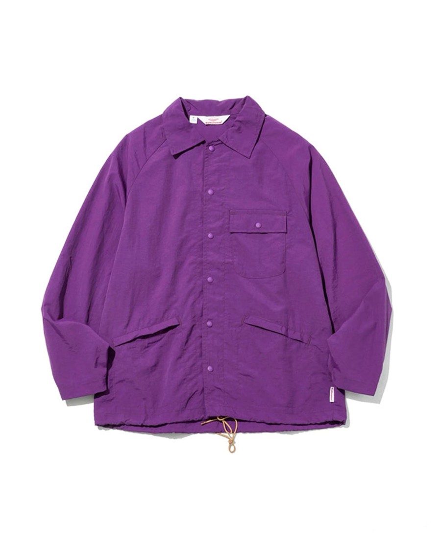 Men Battenwear Outerwear | Beach Breaker Purple