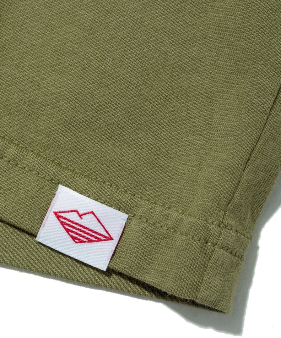 Men Battenwear Tees | Team L/S Pocket Tee Olive