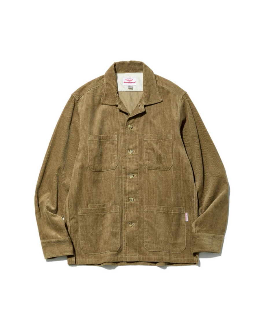 Men Battenwear Shirts | Five Pocket Canyon Shirt Acorn Corduroy