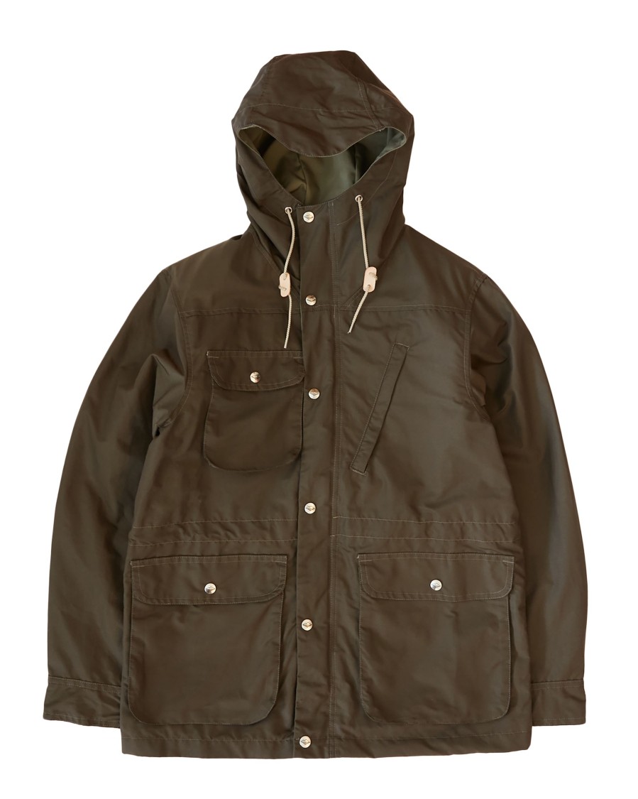 Men Battenwear Heavy Outerwear | Travel Shell Parka Olive Drab X Od Green