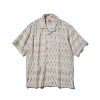 Men Battenwear Shirts | Five Pocket Island Shirt Bone Ikat