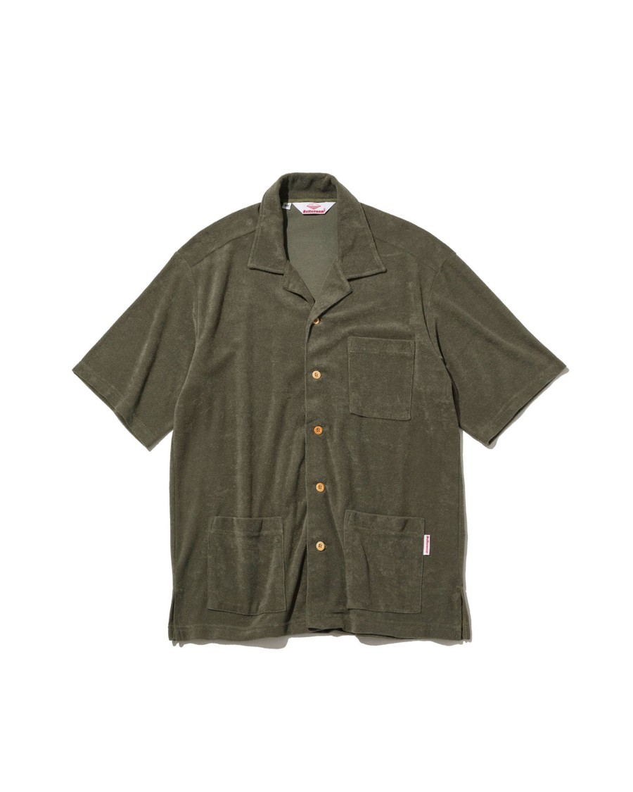 Men Battenwear Shirts | Lounge Shirt Olive