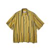 Men Battenwear Shirts | Topanga Pullover Yellow Stripe