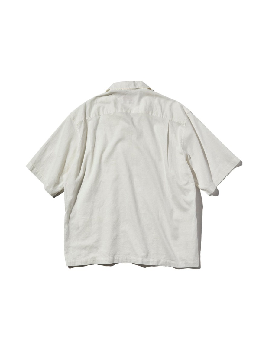 Men Battenwear Shirts | Topanga Pullover White