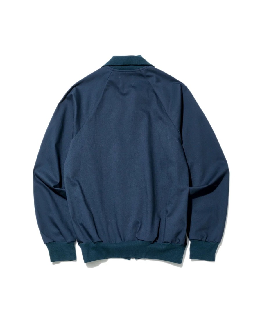 Men Battenwear Heavy Outerwear | Track Jacket Navy