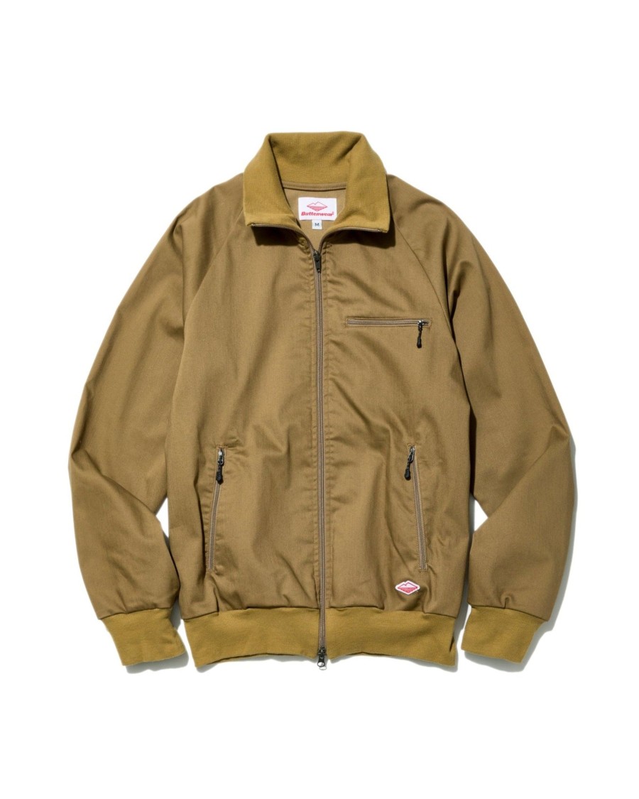 Men Battenwear Heavy Outerwear | Track Jacket Khaki