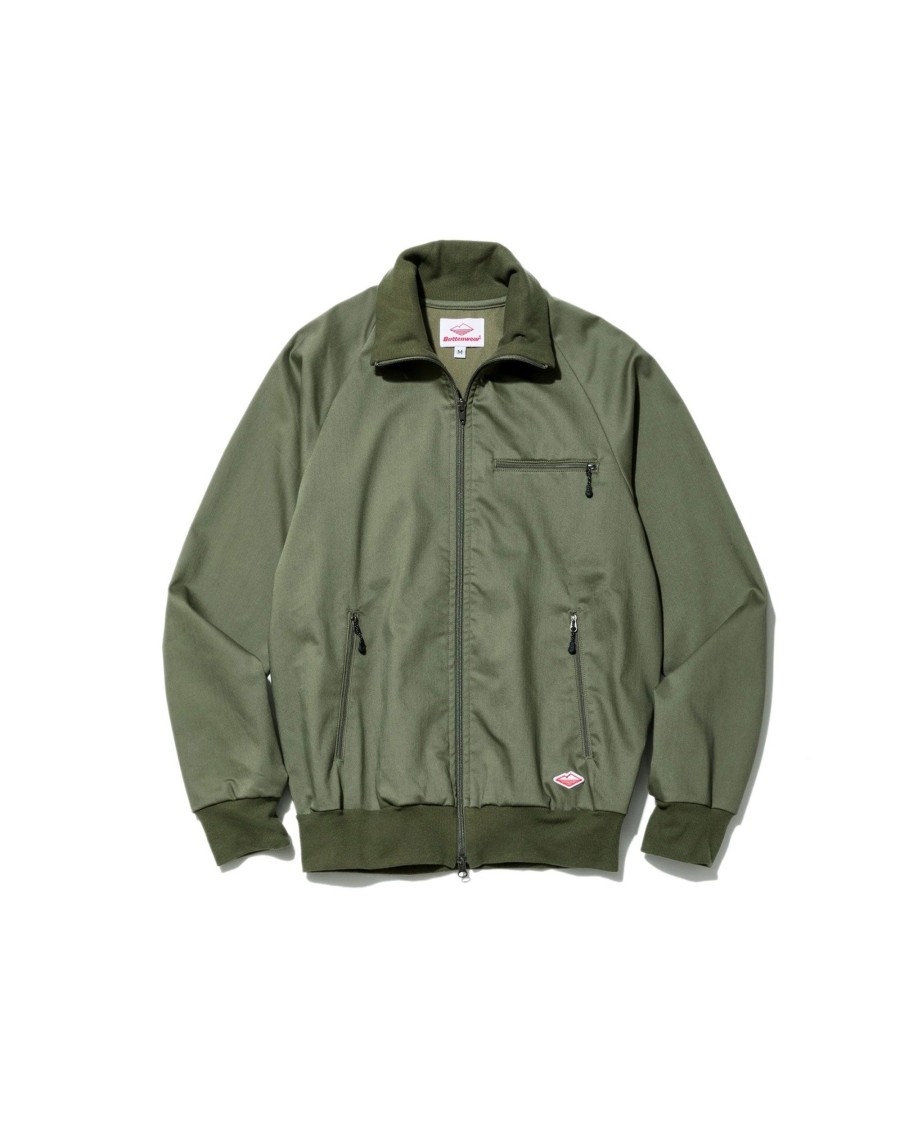 Men Battenwear Heavy Outerwear | Track Jacket/Olive