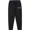 Men Battenwear Fleece | Deliberate Casual Step-Up Sweatpants Black