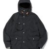 Men Battenwear Heavy Outerwear | Travel Shell Parka Black X Black