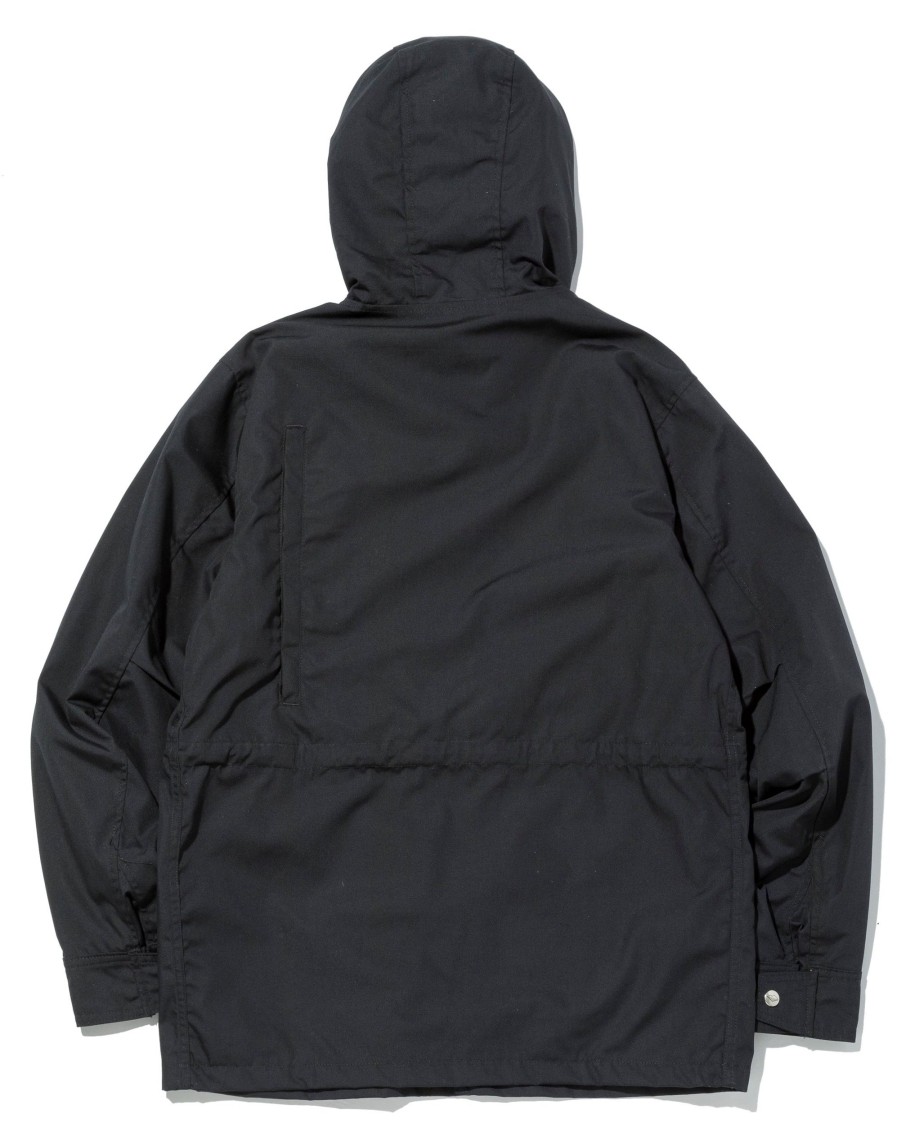 Men Battenwear Heavy Outerwear | Travel Shell Parka Black X Black