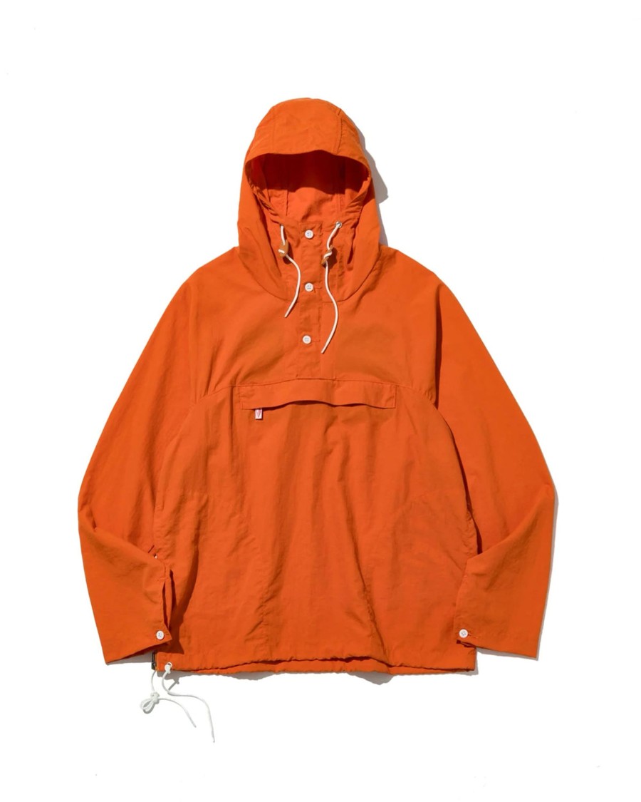 Men Battenwear Outerwear | Packable Anorak Orange