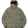 Men Battenwear Heavy Outerwear | Travel Shell Parka Od Green X Khaki