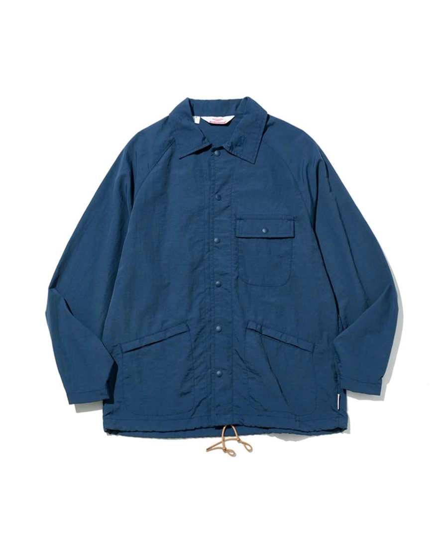 Men Battenwear Outerwear | Beach Breaker Navy