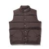 Men Battenwear Heavy Outerwear | Batten-Down Vest V.2 Dark Brown