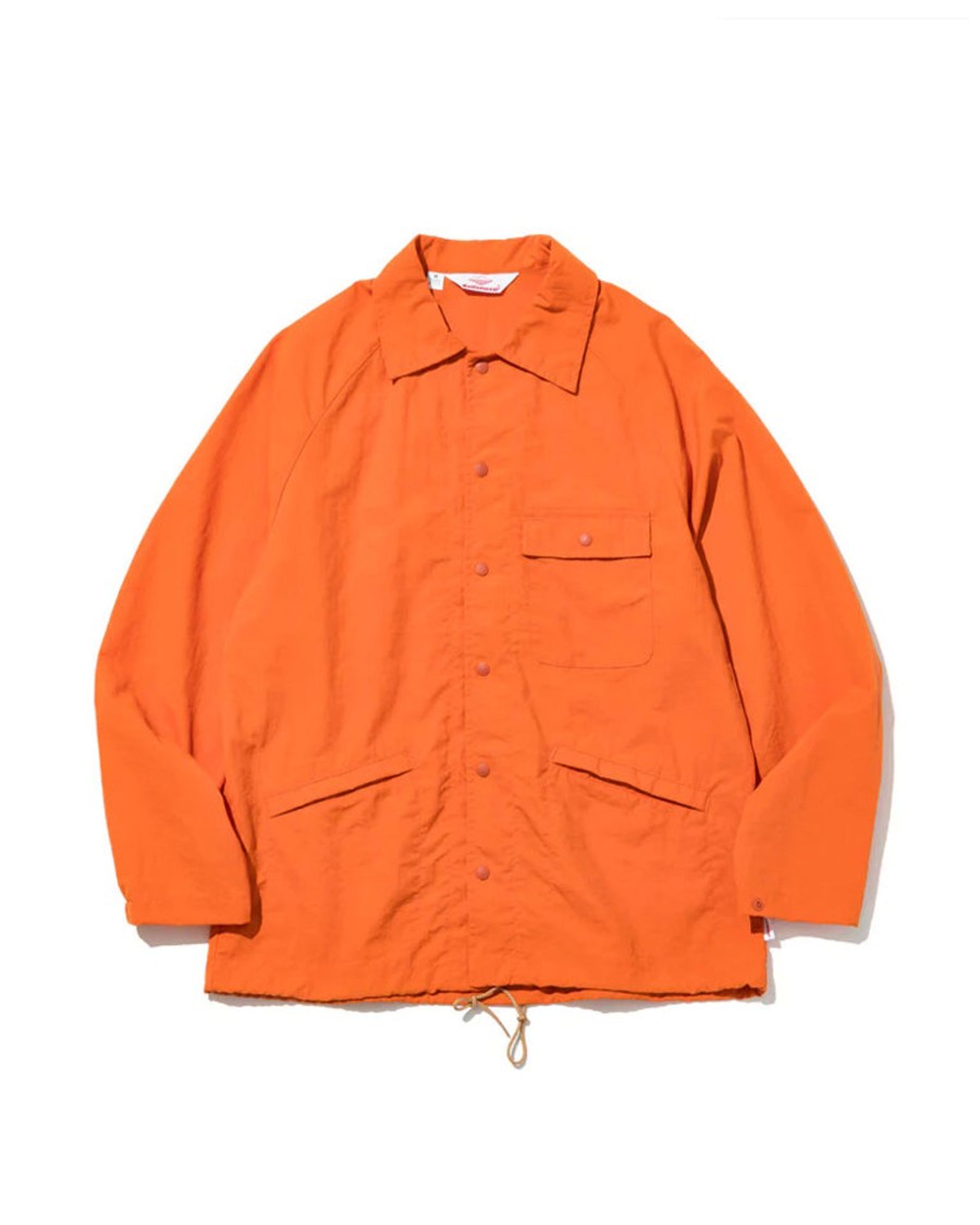 Men Battenwear Outerwear | Beach Breaker Orange