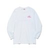 Men Battenwear Tees | Team L/S Pocket Tee White