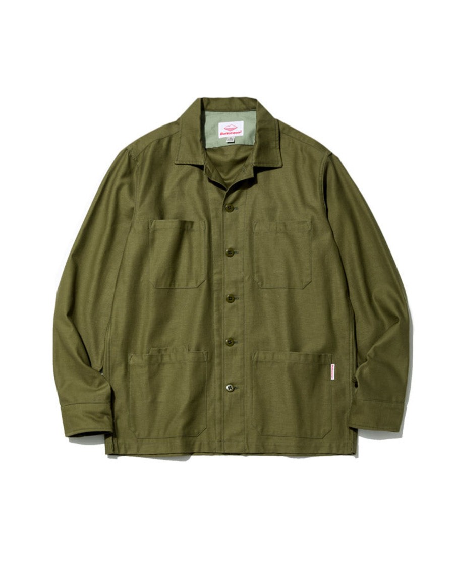 Men Battenwear Shirts | Five Pocket Canyon Shirt Brushed Olive