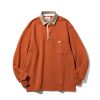 Men Battenwear Shirts | Pocket Rugby Shirt Rust