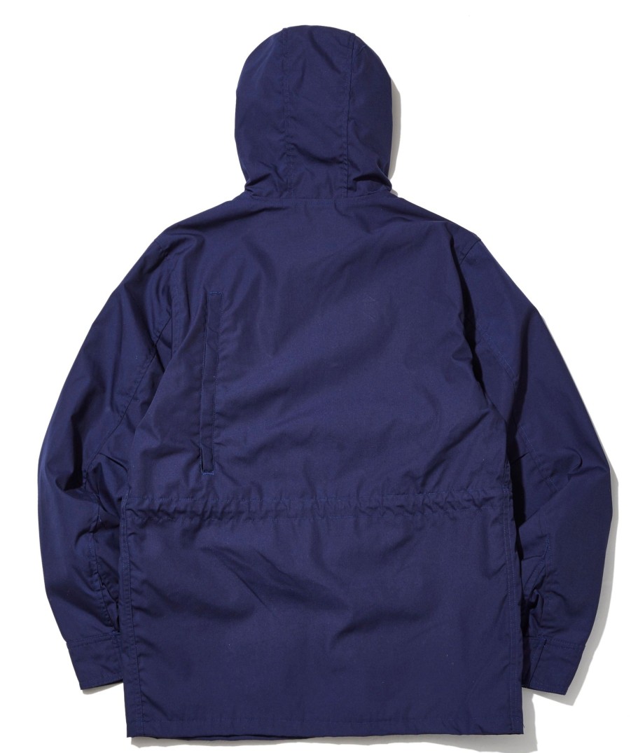 Men Battenwear Heavy Outerwear | Travel Shell Parka Navy X Khaki