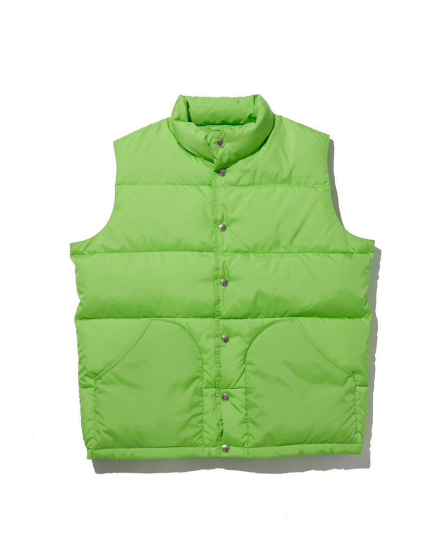 Men Battenwear Heavy Outerwear | Batten-Down Vest V.2 Lime