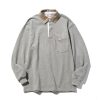 Men Battenwear Shirts | Pocket Rugby Shirt Ash Grey