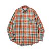 Men Battenwear Shirts | Bd Scout Shirt Salmon Plaid