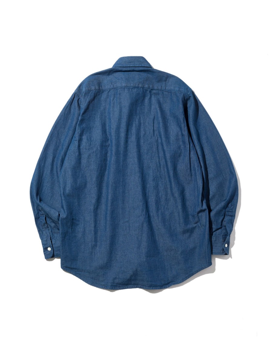 Men Battenwear Shirts | Bd Scout Shirt Indigo