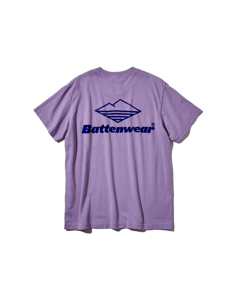 Men Battenwear Tees | Team S/S Pocket Tee/Lavender