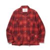 Men Battenwear Shirts | Five Pocket Canyon Shirt Brick Plaid