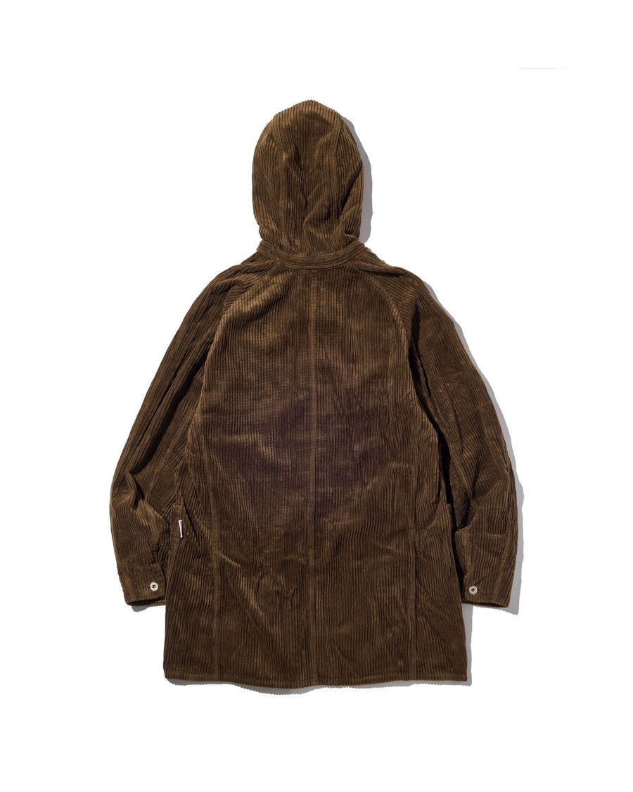 Men Battenwear Heavy Outerwear | Sb40 W/Hood By Post O'Alls Brown