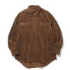 Men Battenwear Shirts | Lumberjack Pullover/Brown Brown Corduroy