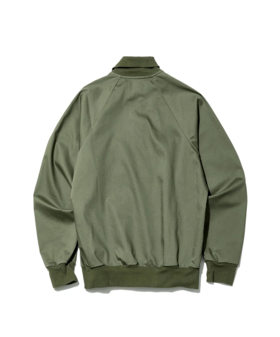 Men Battenwear Heavy Outerwear | Track Jacket Olive