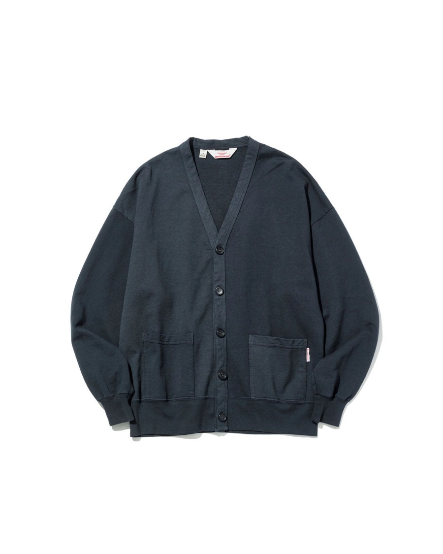 Men Battenwear Sweats | Neighbor Cardigan Dark Navy