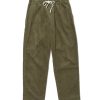 Men Battenwear Pants | Active Lazy Pants Olive Corduroy