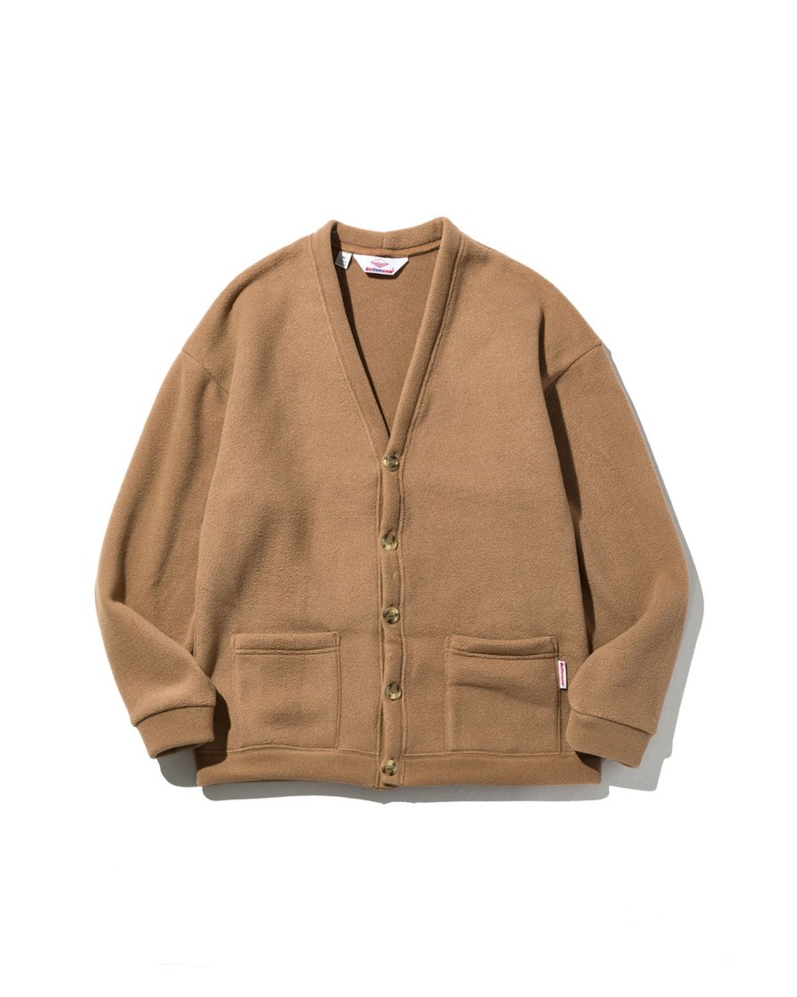 Men Battenwear Fleece | Neighbor Cardigan/Cappuccino