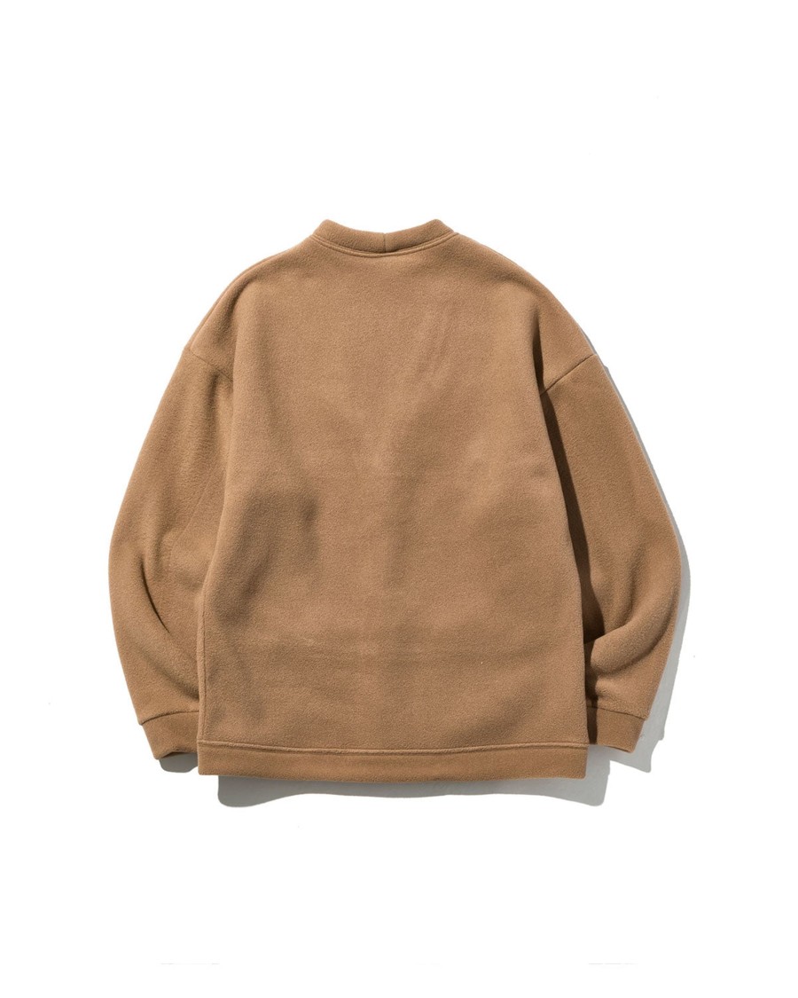 Men Battenwear Fleece | Neighbor Cardigan/Cappuccino