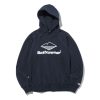 Men Battenwear Fleece | Team Reach-Up Hoody/Midnight Navy