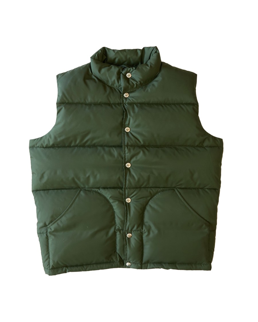 Men Battenwear Heavy Outerwear | Batten-Down Vest V.2 Olive