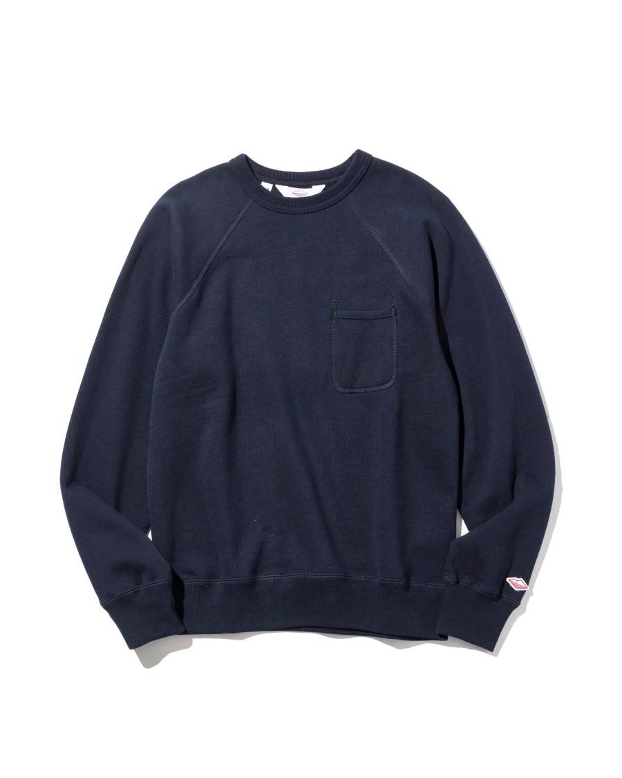 Men Battenwear Fleece | Reach-Up Sweatshirt Midnight Navy