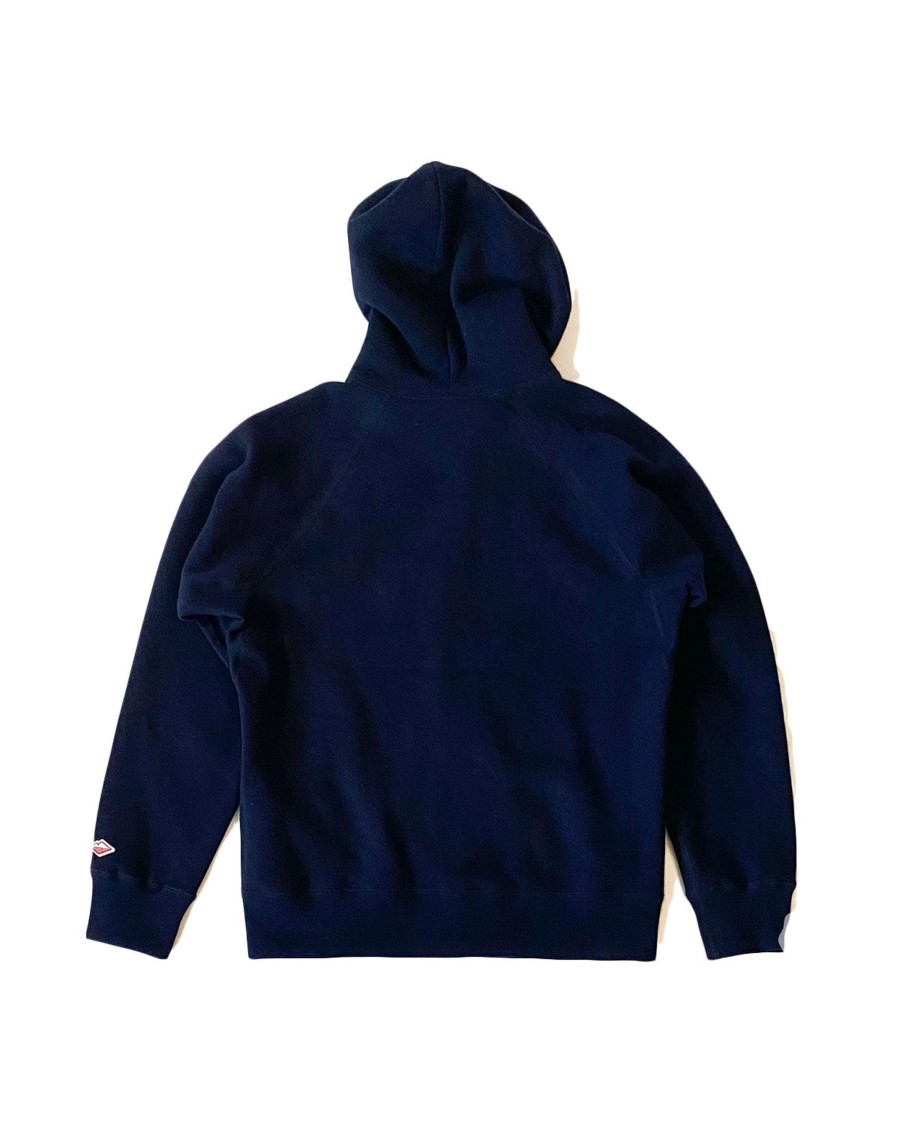 Men Battenwear Fleece | Reach-Up Zip Hoody/Midnight Navy