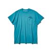 Men Battenwear Tees | Team S/S Pocket Tee/Aqua