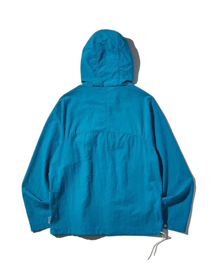 Men Battenwear Outerwear | Packable Anorak Aqua