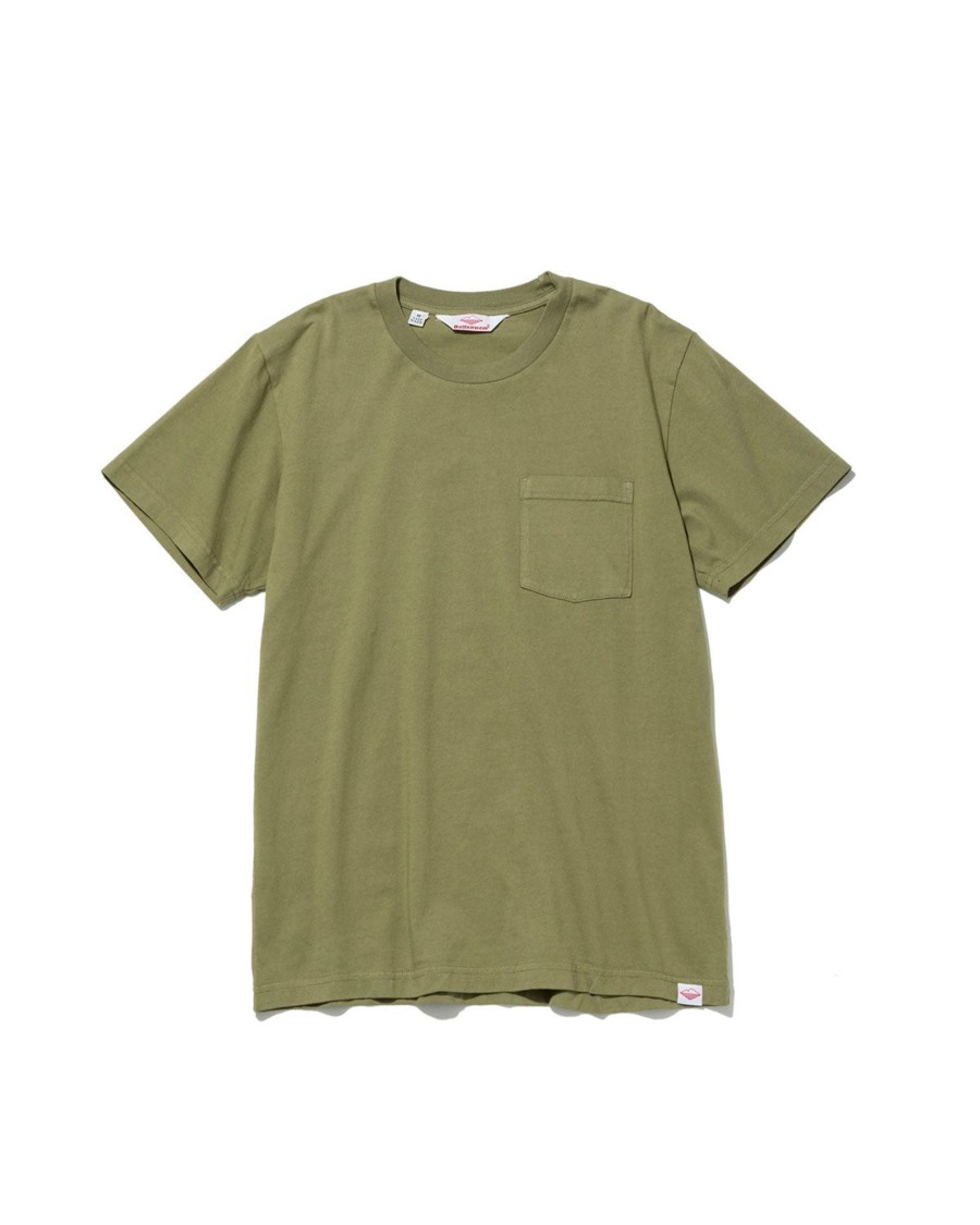 Men Battenwear Tees | S/S Pocket Tee Olive