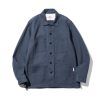 Men Battenwear Shirts | Five Pocket Canyon Shirt Brushed Navy