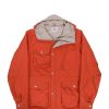 Men Battenwear Heavy Outerwear | Travel Shell Parka Orange X Putty