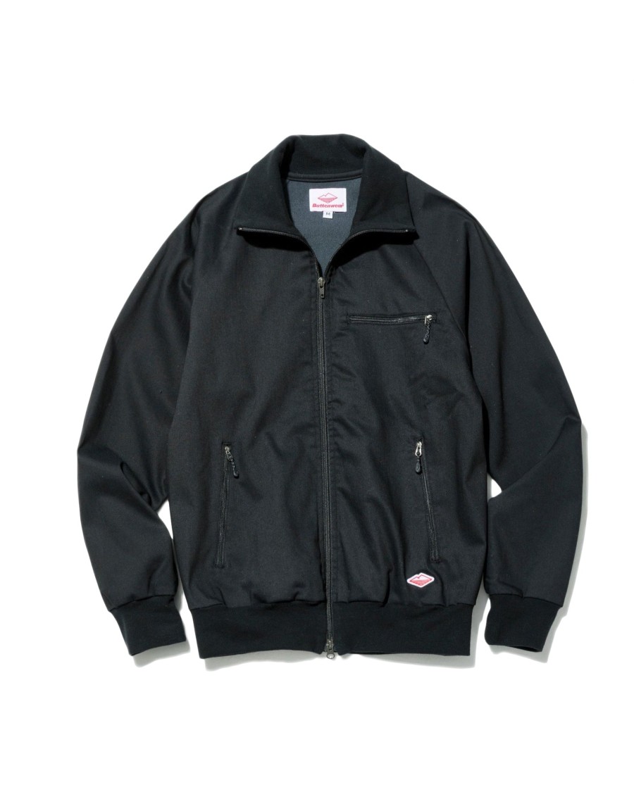 Men Battenwear Heavy Outerwear | Track Jacket Black