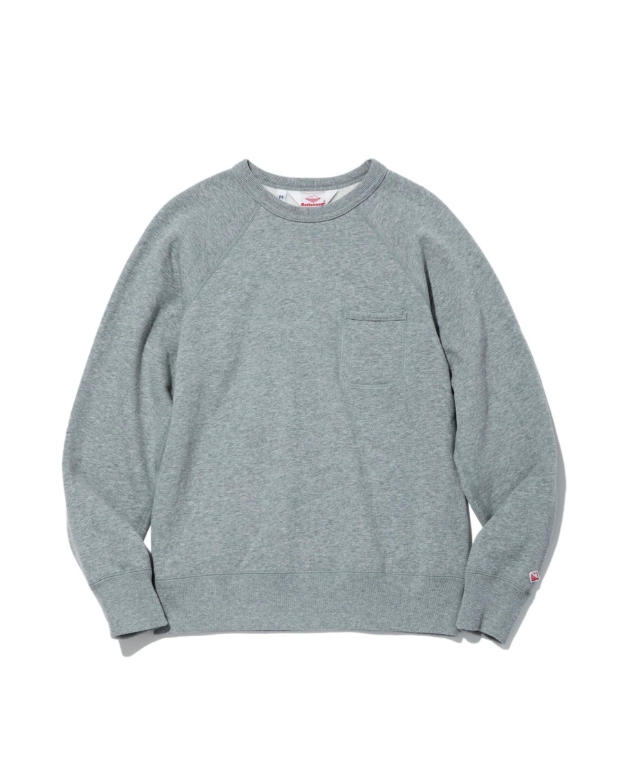 Men Battenwear Fleece | Reach-Up Sweatshirt Heather Grey