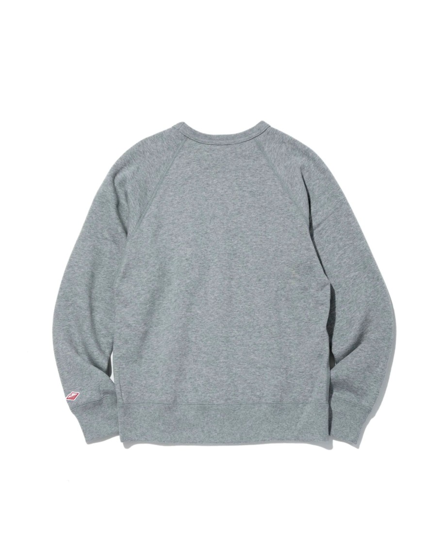 Men Battenwear Fleece | Reach-Up Sweatshirt Heather Grey