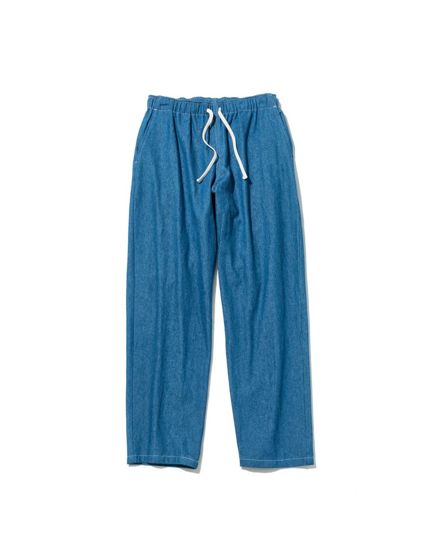 Men Battenwear Pants | Active Lazy Pants Denim Blue